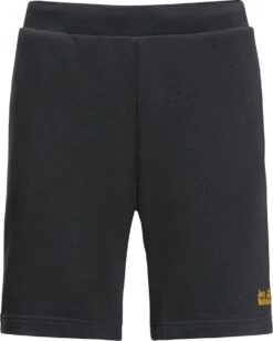 Jack Wolfskin Essential Sweat Shorts Heren, Zwart