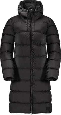 Jack Wolfskin Frozen Palace Jas Dames, Zwart