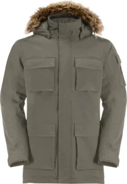 Jack Wolfskin Glacier Canyon Parka Heren, Groen