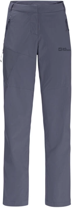 Jack Wolfskin Glastal Pants Women, Grijs