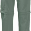 Jack Wolfskin Glastal Zip Away Pants Women, Groen -Sport- En Outdoorkleding jack wolfskin glastal zip away pants women picnic green 1
