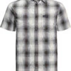 Jack Wolfskin Hot Chili Shirt Heren, Wit/grijs 2 Jack Wolfskin Hot Chili Shirt Heren, Wit/grijs -Sport- En Outdoorkleding jack wolfskin hot chili shirt herren dusty grey checks 1