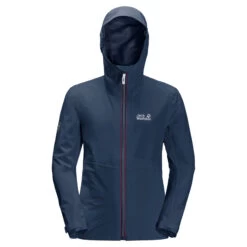 Jack Wolfskin JWP Hardshell Jas Kinderen, Blauw