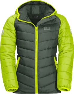 Jack Wolfskin K Zenon Jas Kinderen, Groen