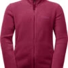 Jack Wolfskin Moonrise Paw Jas Kinderen, Roze -Sport- En Outdoorkleding jack wolfskin moonrise paw jacket kids dark ruby 1