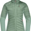 Jack Wolfskin Nebelhorn Down Hybride Dames, Groen 2 Jack Wolfskin Nebelhorn Down Hybride Dames, Groen -Sport- En Outdoorkleding jack wolfskin nebelhorn down hybrid women granite green 1