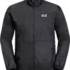 Jack Wolfskin Pack & Go Windshell Jas Heren, Zwart -Sport- En Outdoorkleding jack wolfskin pack go windshell jacket men black 1