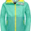 Jack Wolfskin Rainy Days Jas Kinderen, Turquoise -Sport- En Outdoorkleding jack wolfskin rainy days jacket kids opal 1