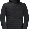 Jack Wolfskin Routeburn Pro Hybride Jas Heren, Zwart -Sport- En Outdoorkleding jack wolfskin routeburn pro hybrid jacket men black 1