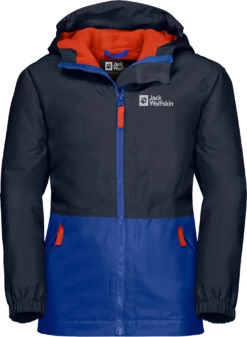 Jack Wolfskin Snowy Days Jas Kinderen, Blauw