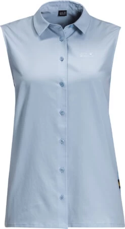 Jack Wolfskin Sonora SL Shirt Dames, Blauw