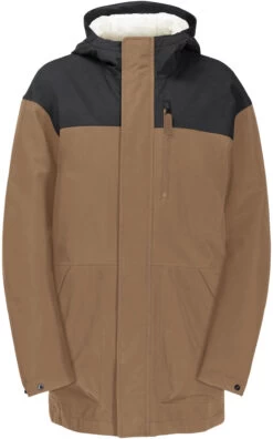 Jack Wolfskin Spirit 2L Geïsoleerde Parka Jongens, Bruin