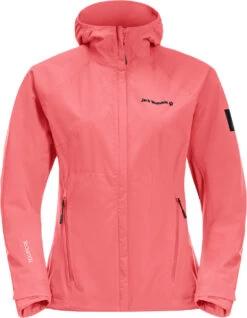 Jack Wolfskin Tasman Peak Jas Dames, Rood