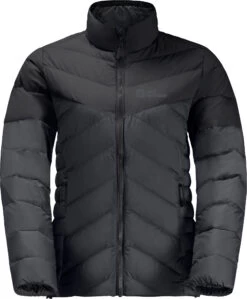 Jack Wolfskin Tundra Donsjack Dames, Zwart