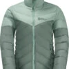 Jack Wolfskin Tundra Donsjack Dames, Groen 2 Jack Wolfskin Tundra Donsjack Dames, Groen -Sport- En Outdoorkleding jack wolfskin tundra down jacket women hedge green 1