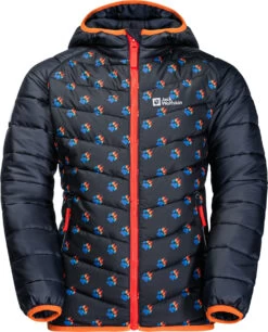 Jack Wolfskin Zenon Print Jas Kinderen, Blauw