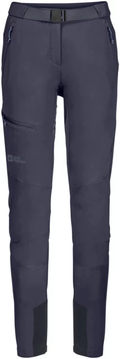 Jack Wolfskin Ziegspitz Pants Women, Grijs