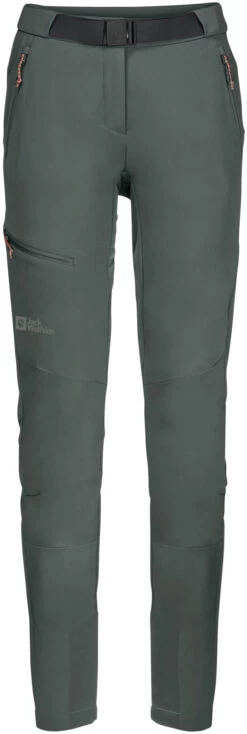 Jack Wolfskin Ziegspitz Pants Women, Groen