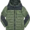 Kamik Canyon Gewatteerde Jas Kinderen, Olijf -Sport- En Outdoorkleding kamik canyon quilted jacket kids vine forest vigne foret 1