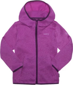 Kamik Dakota Gebreide Fleece Jas Meisjes, Violet