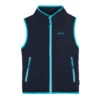 Kamik Dawn Polarfleece Vest Meisjes, Blauw -Sport- En Outdoorkleding kamik dawn polarfleece vest girls midnight cyan 1