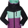 Kamik Harley Jacket Girls, Zwart/violet -Sport- En Outdoorkleding kamik harley jacket girls black orchid 1