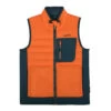 Kamik Hollis Hybrid Softshell Vest Boys, Oranje/groen