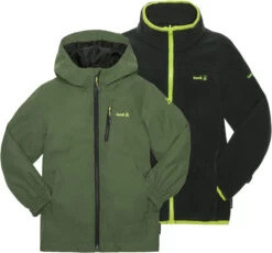Kamik Indiana Dubbele Jas Jongens, Groen