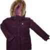 Kamik Katy Jas Meisjes, Violet -Sport- En Outdoorkleding kamik katy jacket girls purple 1