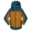 Kamik Malik Rain Jacket Boys, Bruin/petrol