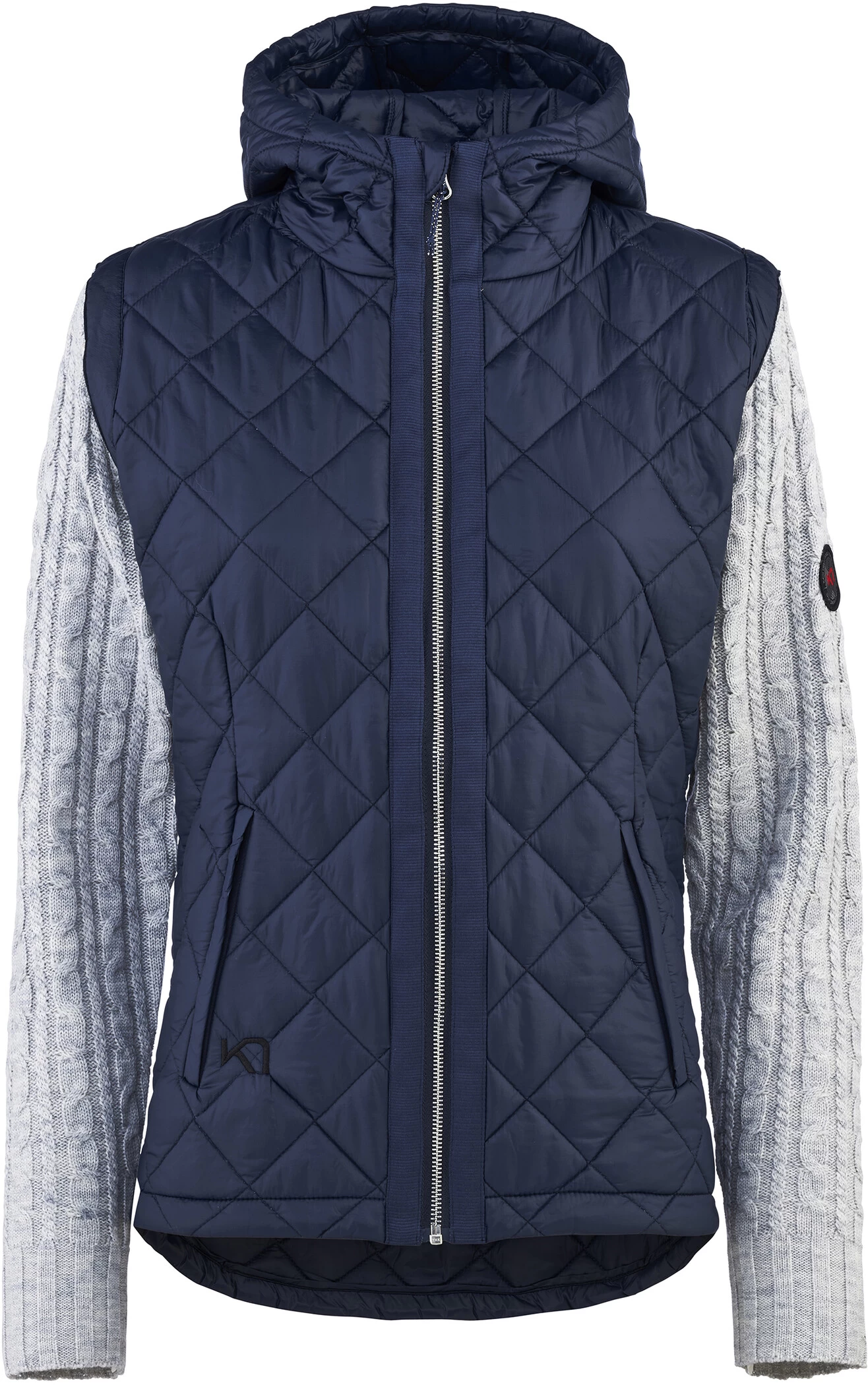 Kari Traa Martine Hybride Jas Dames, Blauw 3 Kari Traa Martine Hybride Jas Dames, Blauw