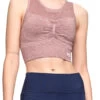 Kari Traa Ness Sport BH Dames, Beige -Sport- En Outdoorkleding kari traa ness sports bra women taupe 1