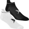 Kari Traa Nora Sokken 2-Pack Dames, Zwart/wit 2 Kari Traa Nora Sokken 2-Pack Dames, Zwart/wit -Sport- En Outdoorkleding kari traa nora socks 2 pack women bright white 1