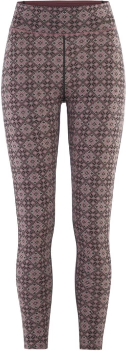 Kari Traa Rose Light Broek Met Hoge Taille Dames, Beige/violet