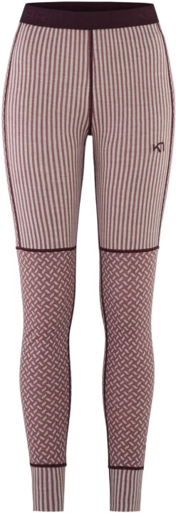Kari Traa Smekker Broek Dames, Beige/violet