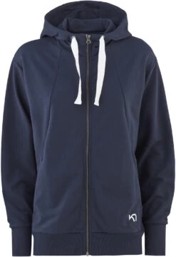 Kari Traa Traa Lounge Full Zip Hoodie Dames, Blauw
