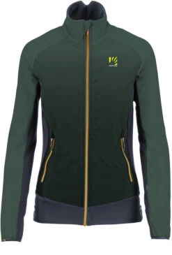 Karpos Croderes Fleece Jas Dames, Groen/grijs