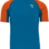 Karpos Lavaredo Jersey Heren, Blauw/oranje -Sport- En Outdoorkleding karpos lavaredo jersey men indigo bunting orange fluo outer space 1