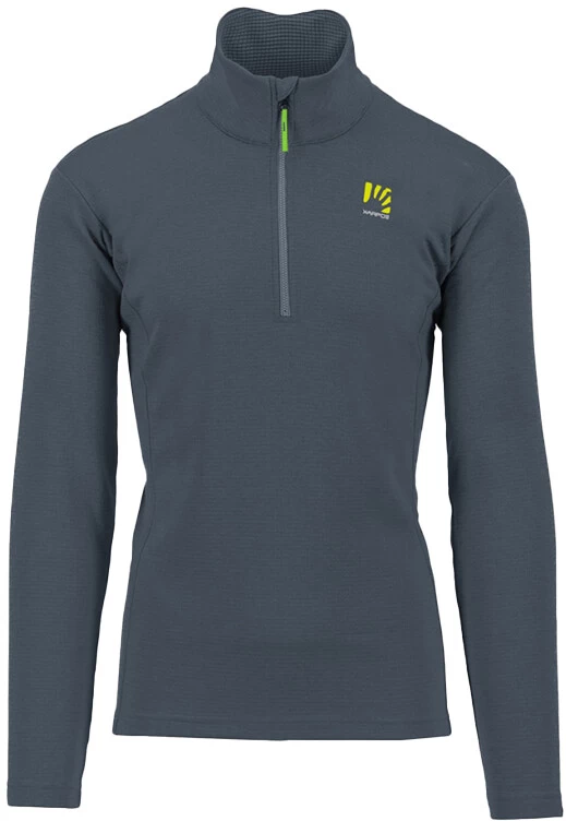 Karpos Pizzocco Top Met Halve Rits Heren, Grijs 3 Karpos Pizzocco Top Met Halve Rits Heren, Grijs