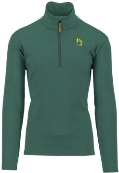 Karpos Pizzocco Top Met Halve Rits Heren, Groen