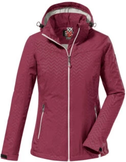 Killtec Kos 176 Softshell Jas Dames, Rood