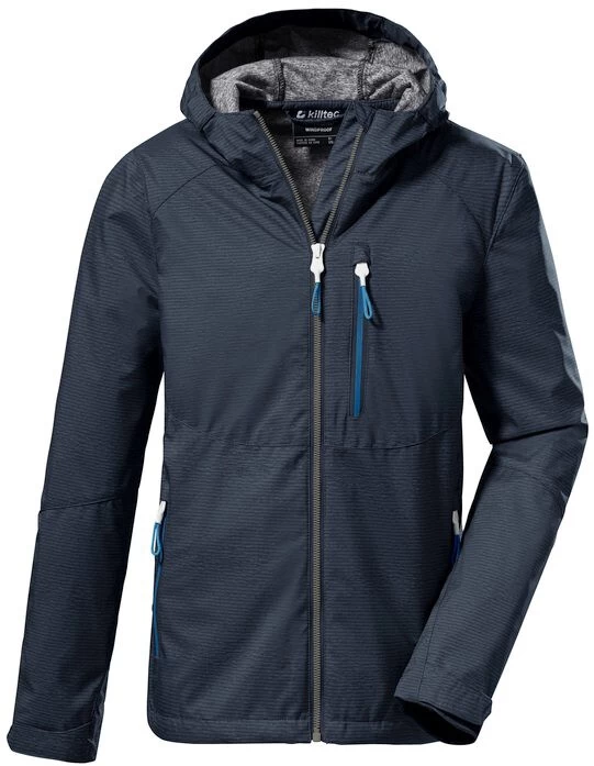 Killtec Kos 61 Sofshell Jas Jongens, Blauw 3 Killtec Kos 61 Sofshell Jas Jongens, Blauw