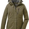Killtec KOW 140 Jas Dames, Olijf -Sport- En Outdoorkleding killtec kow 140 jacket women light olive 1