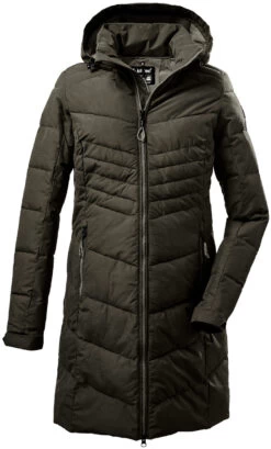 Killtec KOW 150 Gewatteerde Parka Dames, Olijf