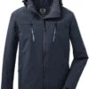 Killtec KOW 163 Softshell Jas Heren, Blauw -Sport- En Outdoorkleding killtec kow 163 softshell jacket men dark navy 1