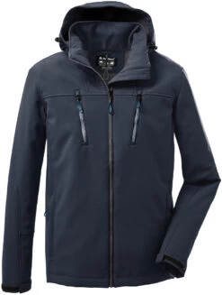 Killtec KOW 163 Softshell Jas Heren, Blauw