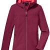 Killtec KOW 194 Softshell Jas Meisjes, Roze -Sport- En Outdoorkleding killtec kow 194 softshell jacket girls blackberry 1