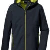 Killtec KOW 202 Softshell Jas Jongens, Blauw -Sport- En Outdoorkleding killtec kow 202 softshell jacket boys dark navy 1