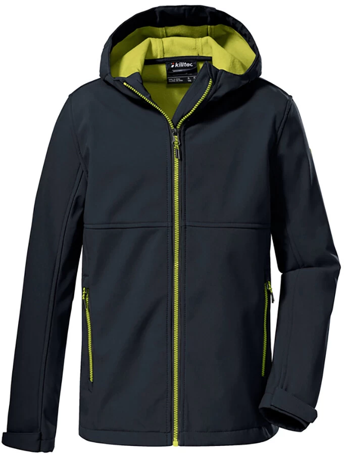 Killtec KOW 202 Softshell Jas Jongens, Blauw 3 Killtec KOW 202 Softshell Jas Jongens, Blauw