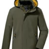 Killtec KOW 206 Jas Jongens, Olijf -Sport- En Outdoorkleding killtec kow 206 jacket boys dark olive 1